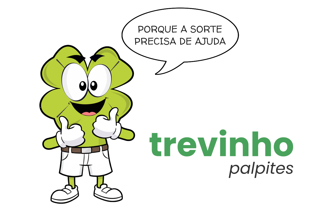 Trevinho Palpite Logo. Porque a sorte precisa de ajuda.